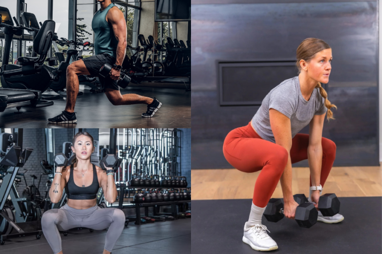 Quad Workout With Dumbbells (1)