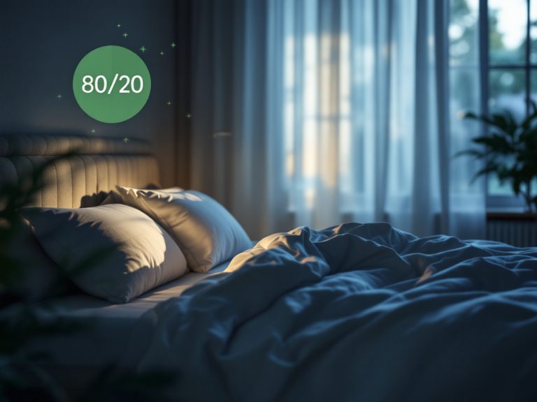 what is the 80/20 rule sleep